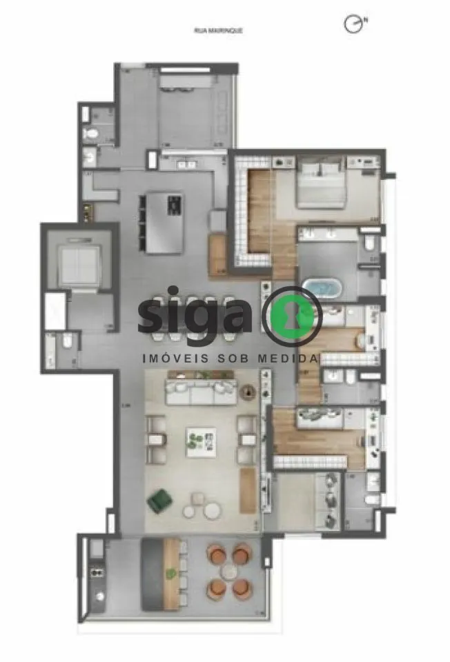 Imagem Apartamento com 04 suítes para venda no Ibirapuera, São Paulo - SP