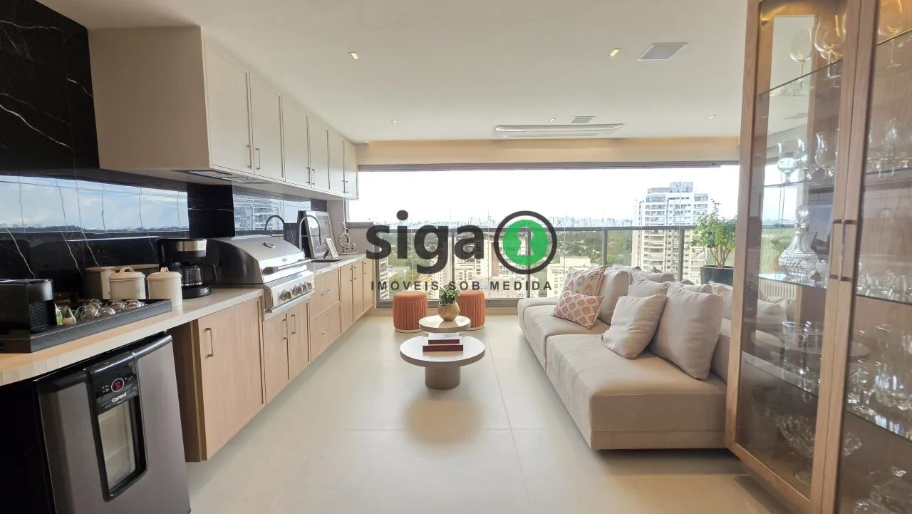 Imagem Cyrela no Brooklin | Apartamento Alto Padrão em Andar Alto com Vista Livre