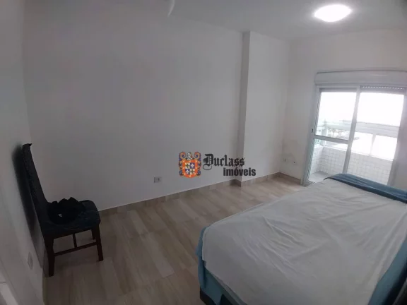 Imagem Apartamento Beira Mar com 3 dormitórios à venda, 140 m² por R$ 1.500.000 - Guilhermina - Praia Grande/SP