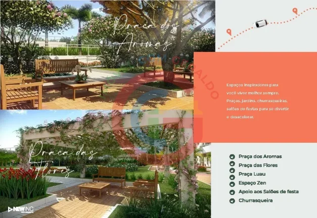 Imagem Apartamento 3 Q - Terra Mundi Eldorado - Com Ar condicionado