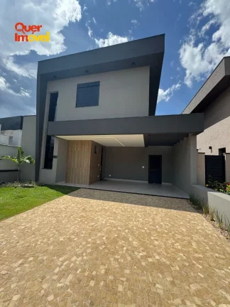 Imagem Casa em condomínio de alto padrão à venda em Ribeirão Preto-SP. 4 quartos, 4 suítes, 6 banheiros, 4 vagas de garagem. 192,85 m². Quer Imóvel Negócios Imobiliários.