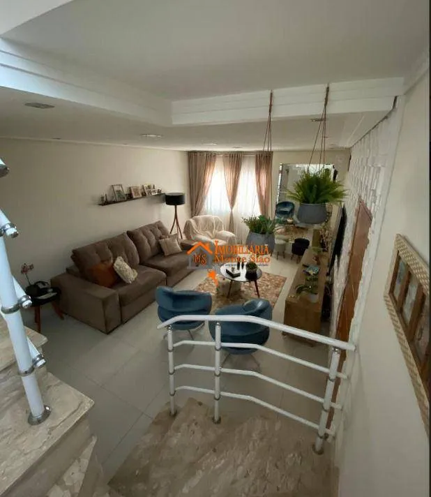 Imagem Sobrado com 3 dormitórios à venda, 120 m² por R$ 1.200.000 - Jardim Santa Mena - Guarulhos/SP