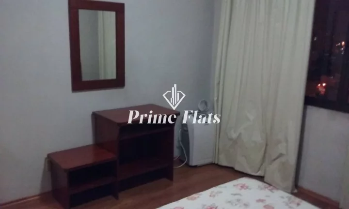 Imagem Flat disponível para venda no Saint Moritz Flat Service, com 48m², 1 dormitório e 1 vaga