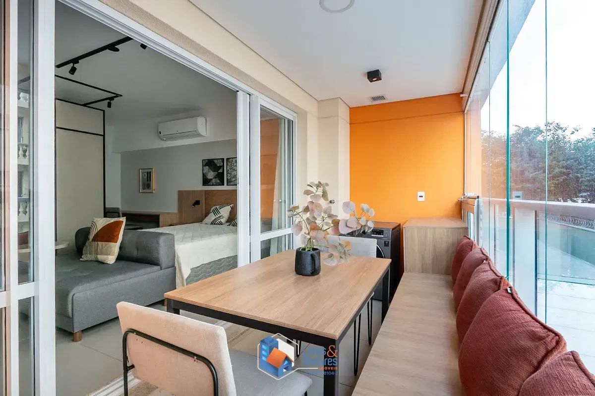 Imagem Studio para venda em Campo Belo com 1 quarto, 45m²