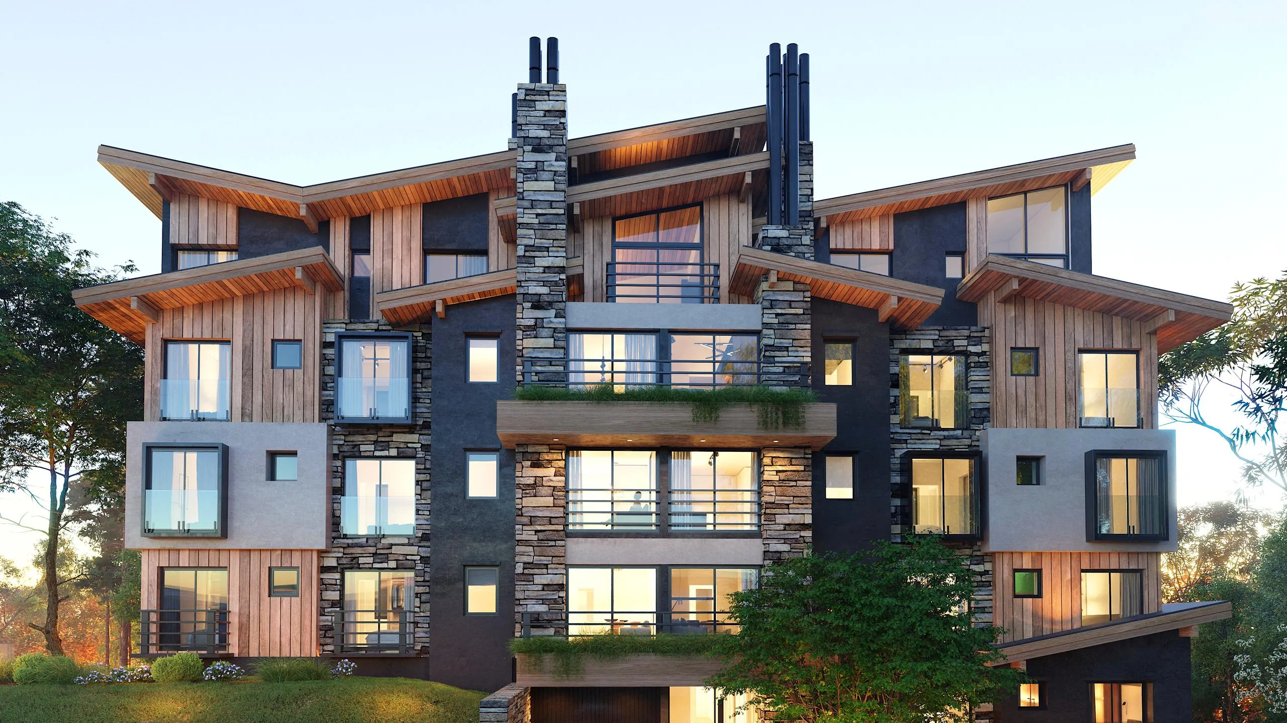 Foto do imóvel Apartamento à venda em Gramado, Centro, com 2 quartos, 97.35m2
