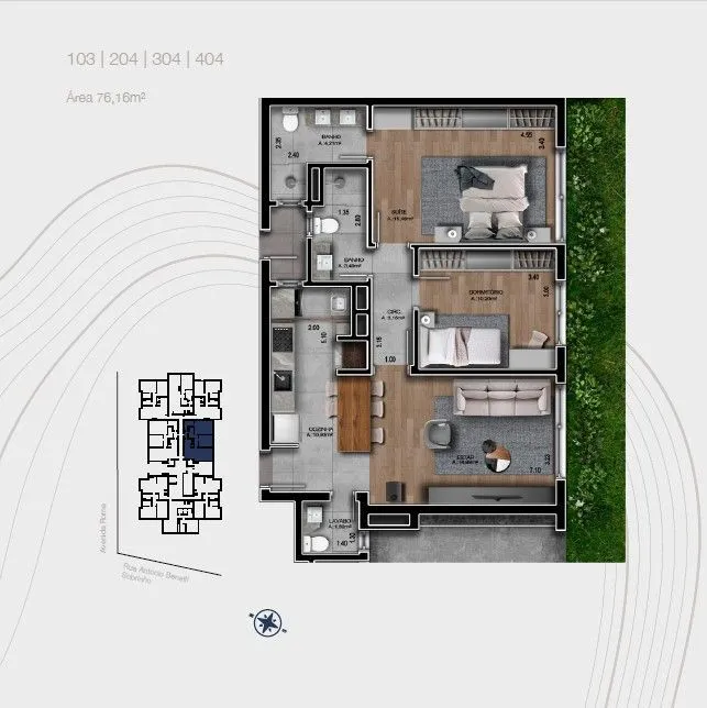 Imagem Apartamento em Mato Queimado