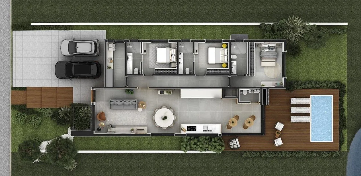 Imagem Casa de condomínio à venda em Torres, Guarita, com 3 quartos, 218m2