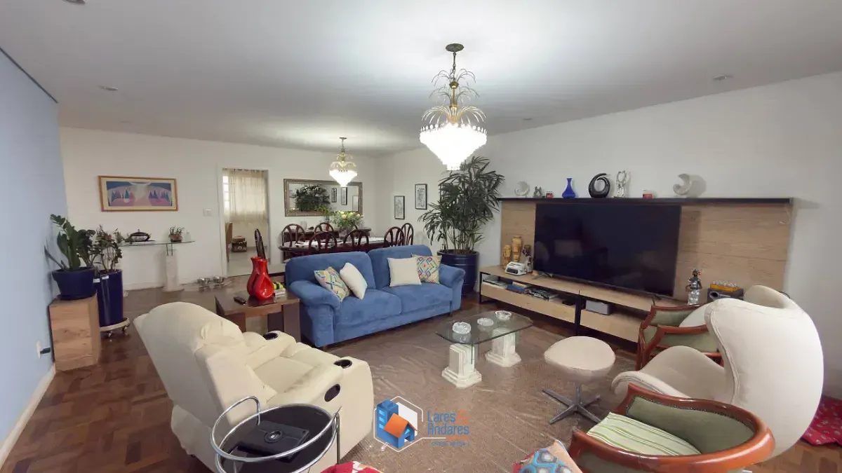 Imagem Apartamento para venda em Paraíso com 3 quartos, sendo 1 suíte, 152m²