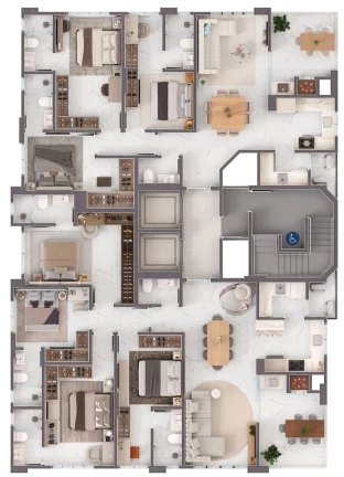 Imagem Coração do Oceano - Apartamento à venda no bairro Castelo Branco - Itapema/SC