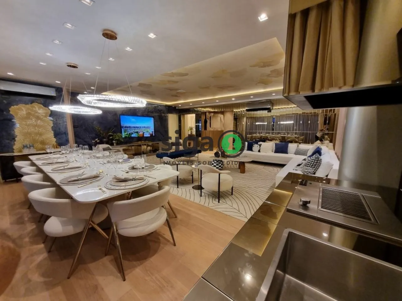 Foto do imóvel Apartamento a venda no Brooklin com 3 quartos