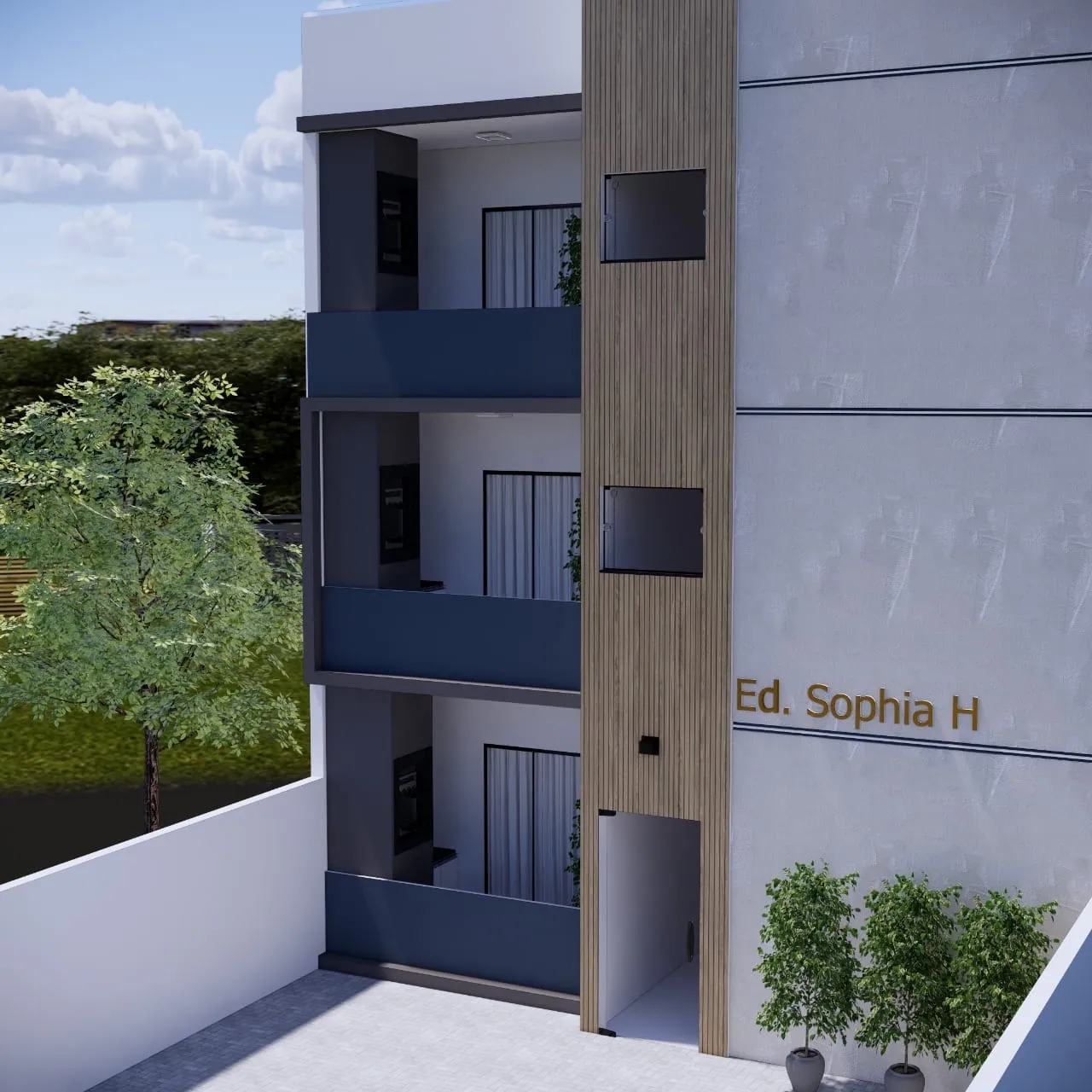 Foto do imóvel Apartamento à venda 2 Quartos, 1 Suite, 1 Vaga, 206M², Loteamento Residencial e Comercial Flamboyant, Pindamonhangaba - SP | Edifício Sophia H