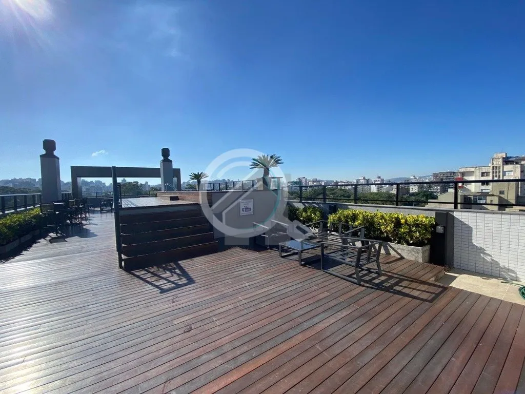 Imagem Apartamento Studio com garagem em frente à Redenção! Novo, pronto para morar, 30m2 de área priva...
