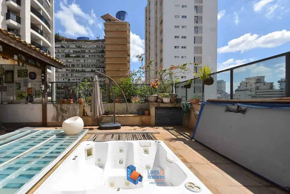 Imagem Cobertura para venda em Santa Cecília com 4 quartos, sendo 3 suítes, 382m²