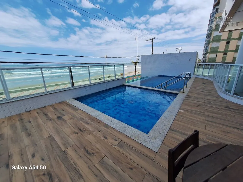 Imagem Apartamento 02 dormitórios sendo 1 suite com sacada e vista mar