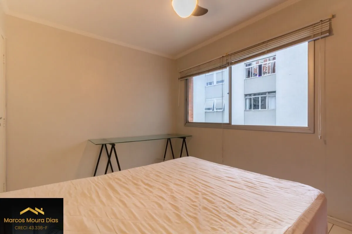 Imagem Apartamento Moderno no Jardim Paulista, 1 Dormitório e 1 Vaga de Garagem