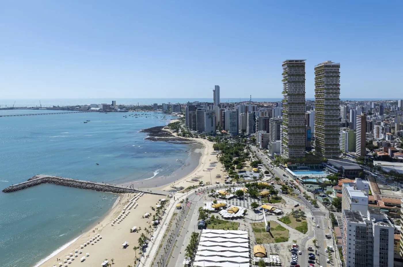 Imagem Apartamento para Venda em Fortaleza, Meireles, 1 dormitório, 1 suíte, 1 banheiro, 1 vaga