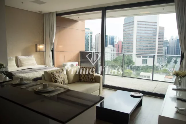 Imagem Flat disponível para locação no FL Residence, com 42m², 1 dormitório e 1 vaga de garagem