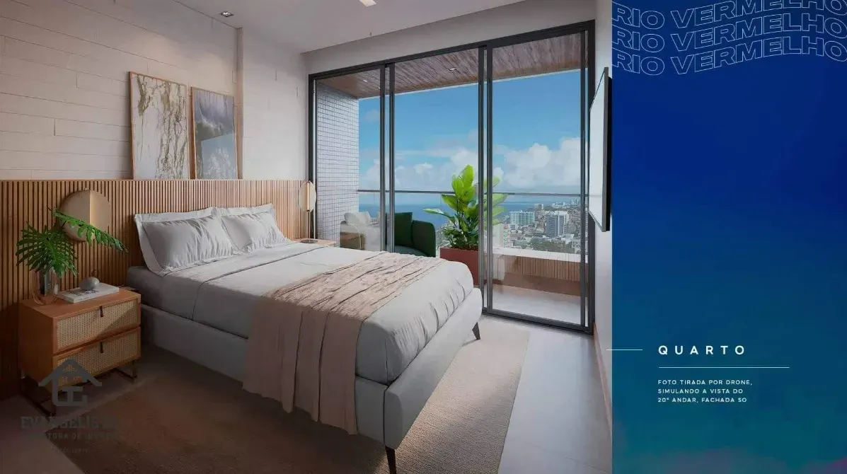Imagem Apartamento com 2 Quartos à Venda, 67,13 m² em Rio Vermelho - Salvador