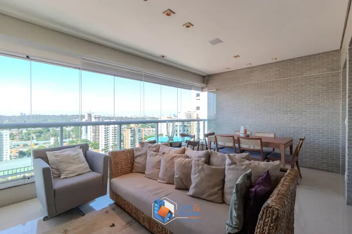 Imagem Apartamento para venda em Campo Belo com 3 quartos, sendo 3 suítes, 161m²