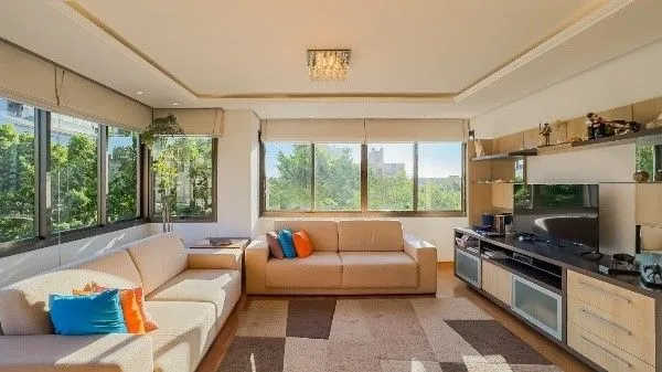 Imagem Vende-se apartamento com 3 quartos, churrasqueira e 114m² - Auxiliadora.