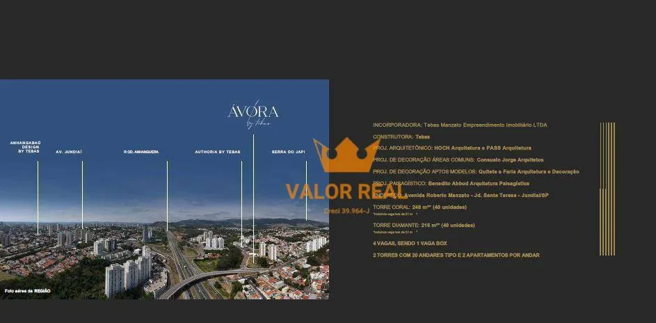 Imagem LANÇAMENTO EXCEPCIONAL EM JUNDIAÍ - MONDO TEBAS | JARDIM SANTA TEREZA..