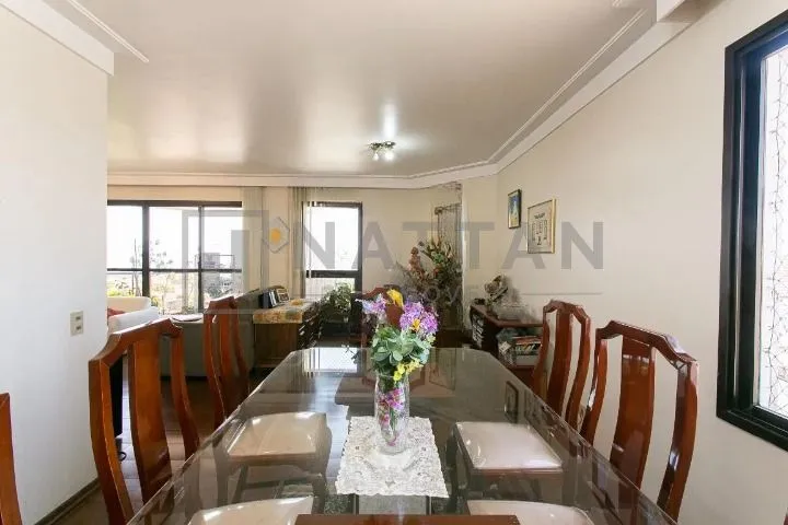 Imagem Apartamento à venda com 3 dormitórios na Chácara Santo Antônio, 155 m² e suíte