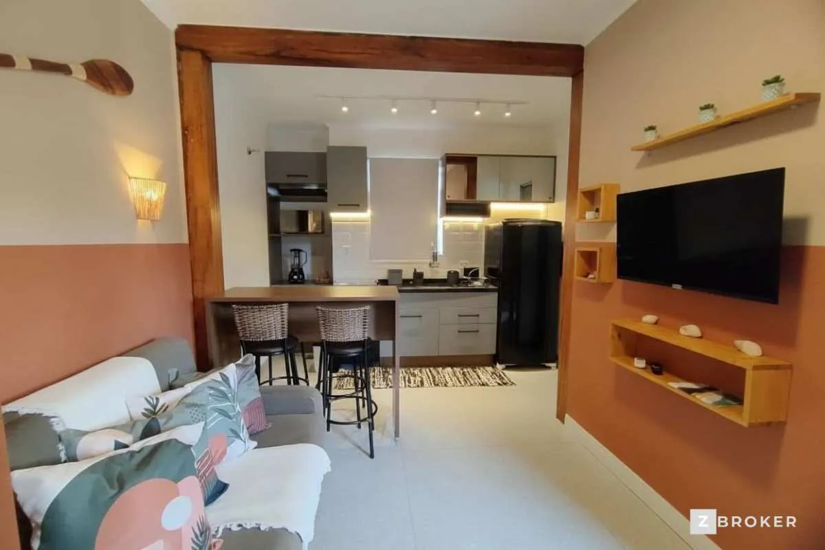 Imagem Apartamento à venda em Ubatuba, Praia Grande, com 1 quarto, 30m2