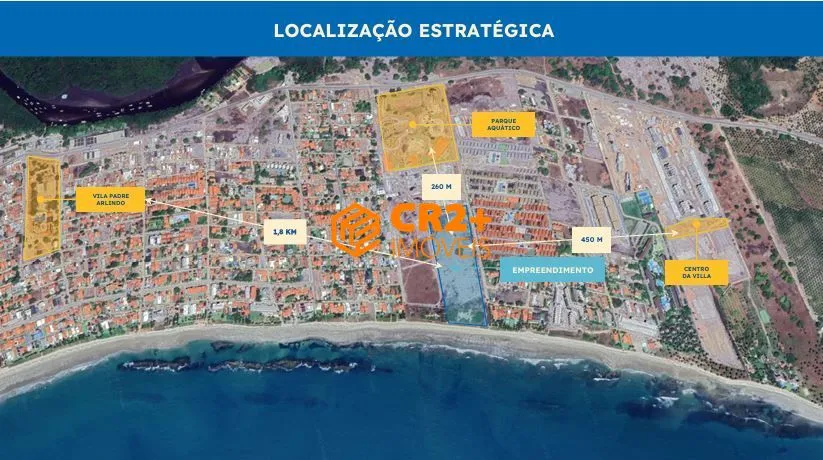 Imagem Vendo Flat no Solina Carneiros. 24 m², a beira mar, lazer completo e excelente l