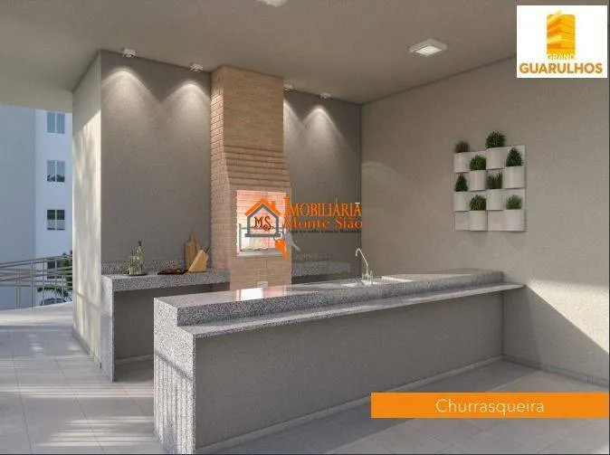 Imagem Apartamento com 2 dormitórios à venda, 37 m² por R$ 248.990,00 - Vila Nova Bonsucesso - Guarulhos/SP