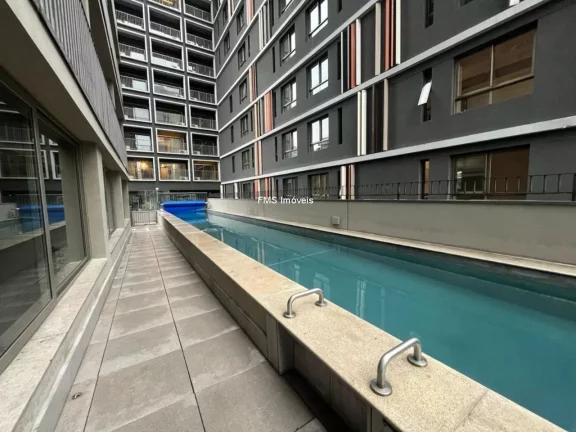 Imagem Apartamento para venda na Rua Dr. Melo Alves SP - 1 dormitório, 1 vaga, mobiliado