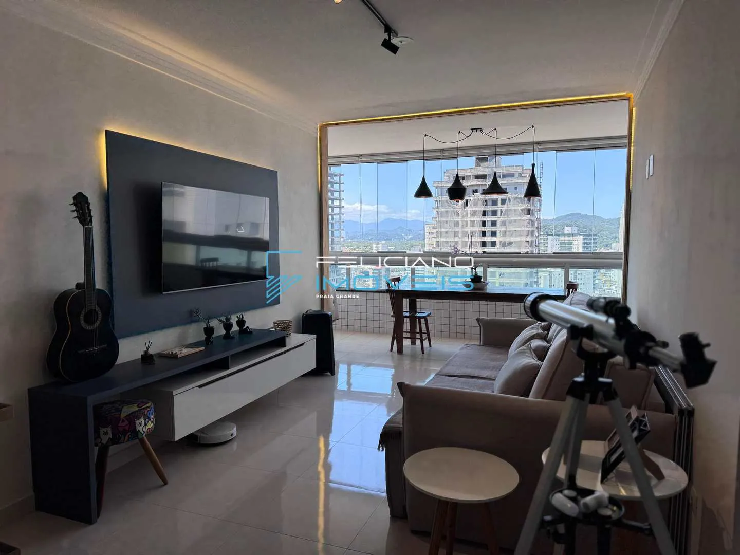 Imagem Apartamento com 2 quartos, Guilhermina, Praia Grande - R$ 745 mil, Cod: 6138