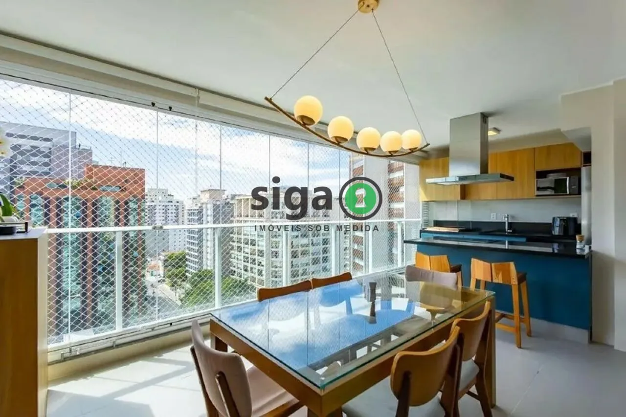 Imagem Apartamento para Venda em Moema com 2 quartos, 2 banheiros, 2 vagas