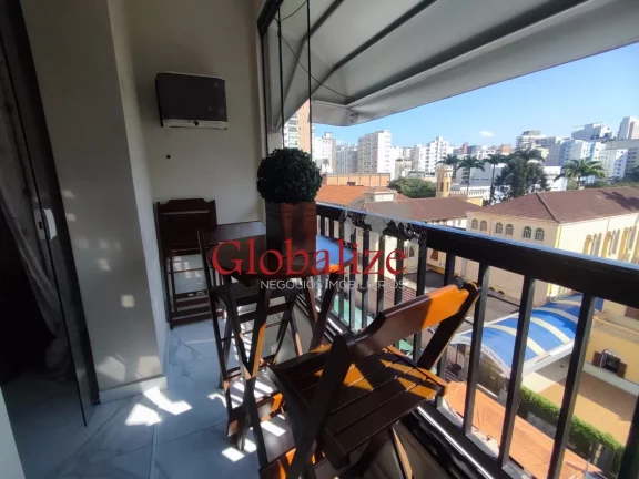 Imagem Apartamento à Venda com 3 dormitórios e 1 Vaga no Bairro do Boqueirão em Santos-SP por R$ 1.200.000,00