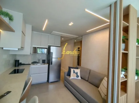 Imagem Apartamento loft(JK) com box e infra MOBILIADO E DECORADO