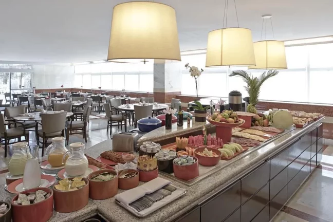 Imagem Flat disponível para locação no Wyndham Garden Convention Nortel, com 35m², 1 dormitório e 1 vaga de garagem
