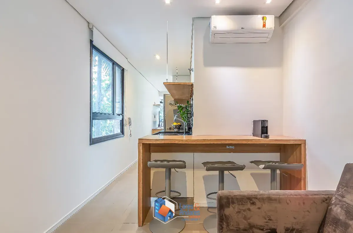 Imagem Apartamento para venda em Vila Nova Conceição com 1 quarto, sendo 1 suíte, 38m²