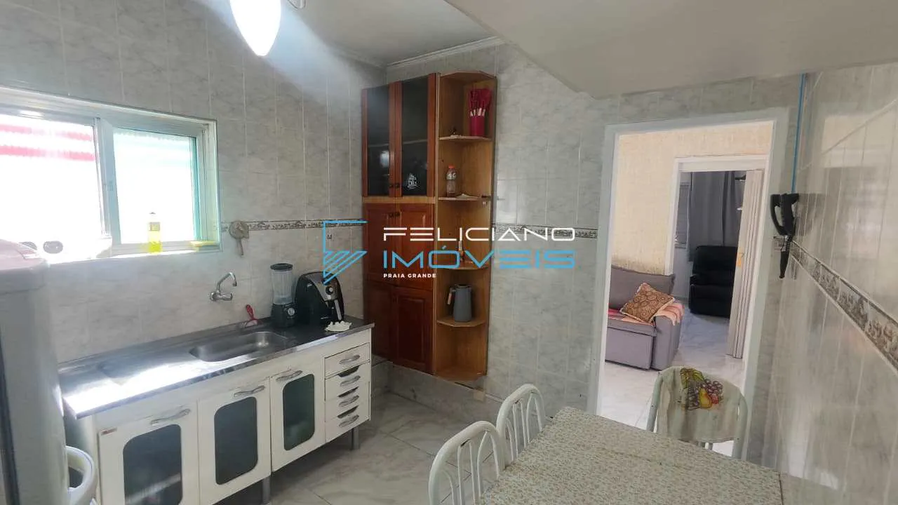 Imagem Apartamento com 1 quarto, Guilhermina, Praia Grande - R$ 215 mil, Cod: 7253