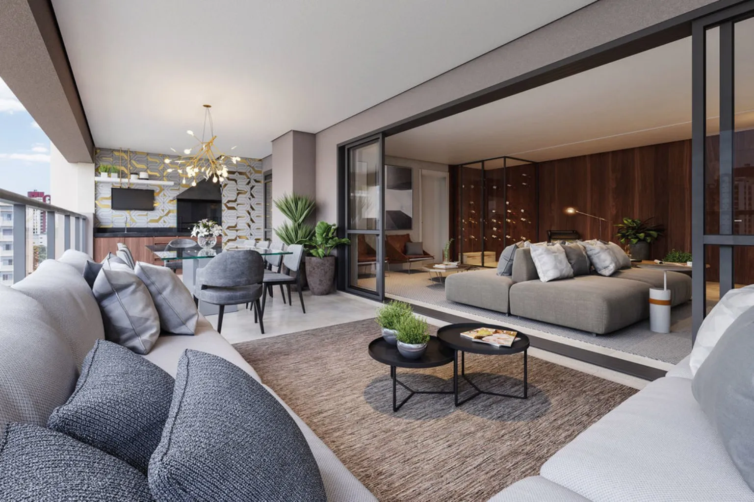 Imagem Edifício Haute Ibirapuera, 4 quartos, 4 suítes, apartment in São Paulo Brazil