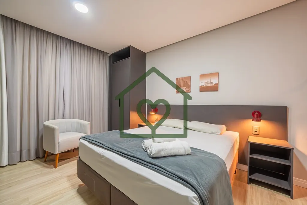 Imagem Loft 100% mobiliado, 26m² no Condomínio Town.Co conforto, praticidade e infra com vista para o Rio...