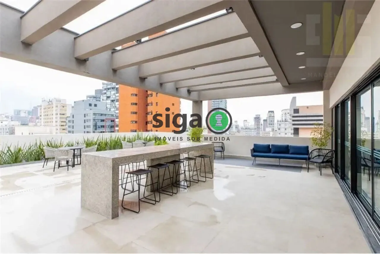 Imagem Studio de 35m² à venda em Pinheiros 5 min do Metrô Oscar Freire com Projeto de Arquitetura