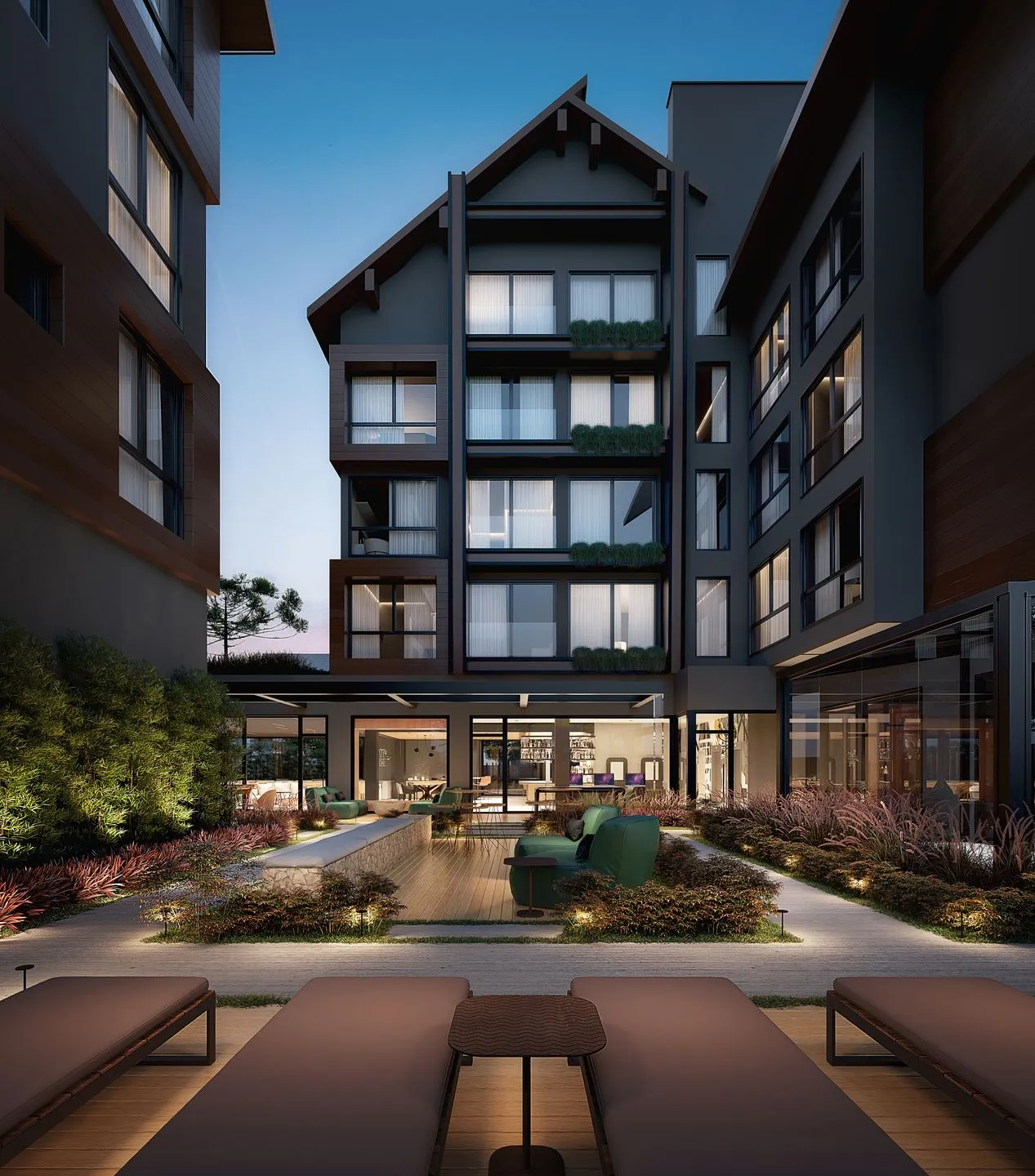 Imagem Apartamento à venda em Gramado, Centro, com 2 quartos, 78.49m2