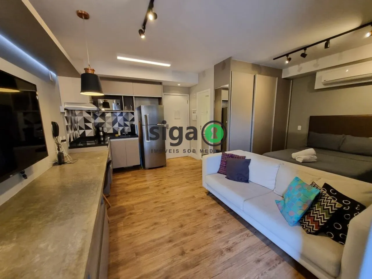 Imagem Apartamento com 1 Quarto à Venda na Chácara Santo Antônio.
