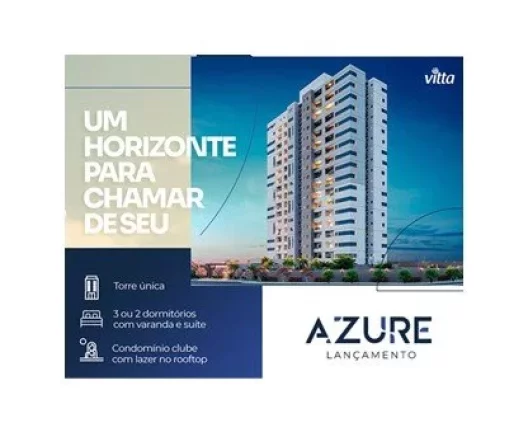 Foto do imóvel Apartamento na Planta a VENDA, Azure Residencial em Avenida José Henrique Ferraz