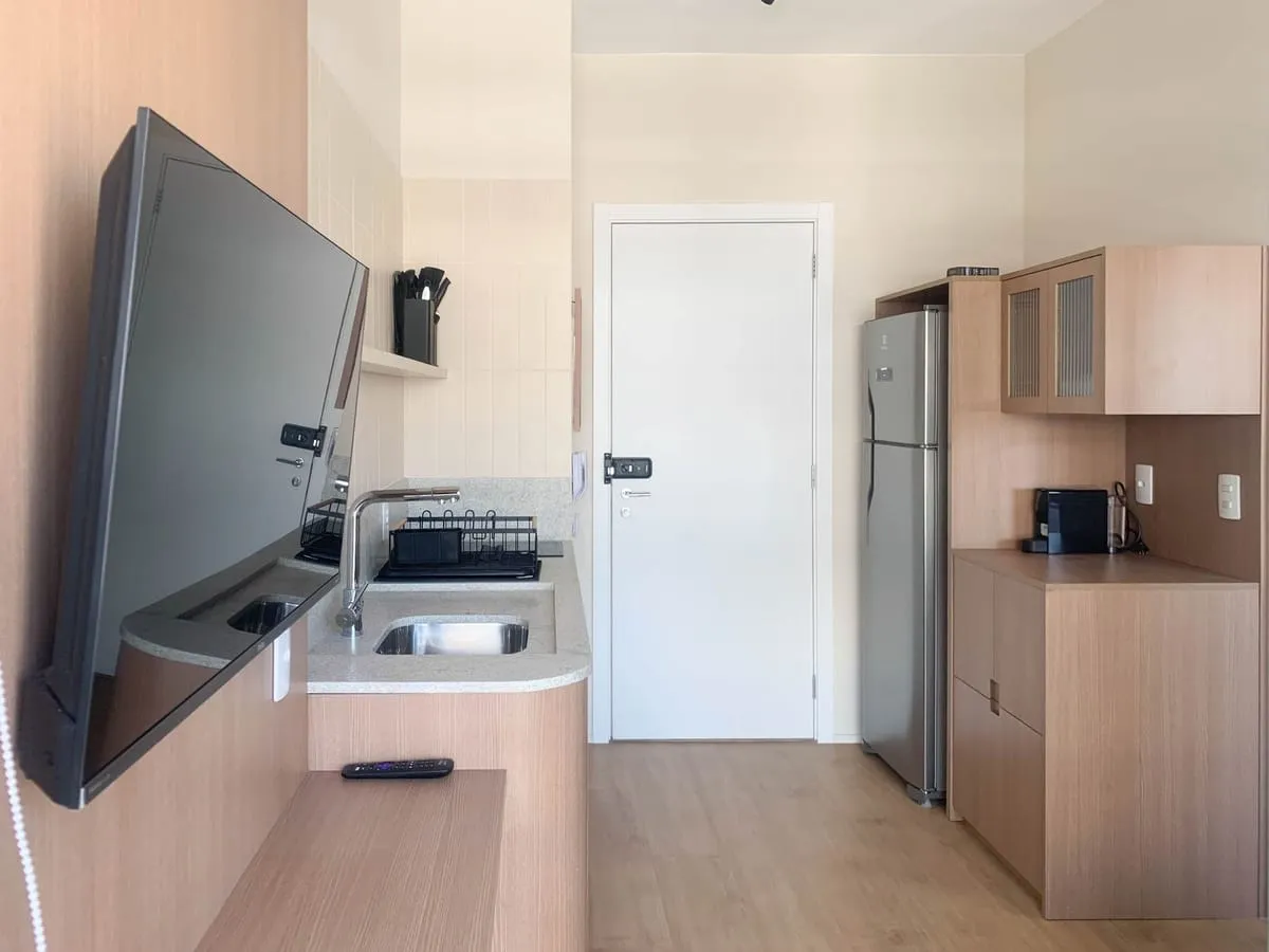 Imagem Apartamento com 1 Quarto para alugar, 25m² - Pinheiros
