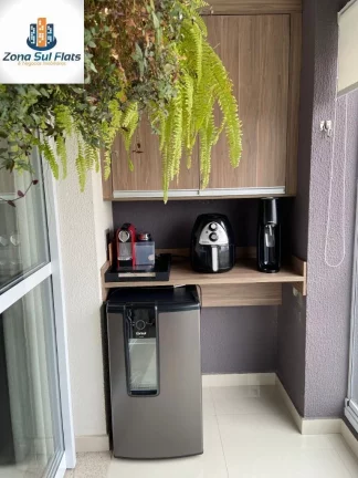 Imagem Apartamento à Venda No Brooklin Com 2 Dormitórios Sendo 1 Suíte e 1 Vaga
