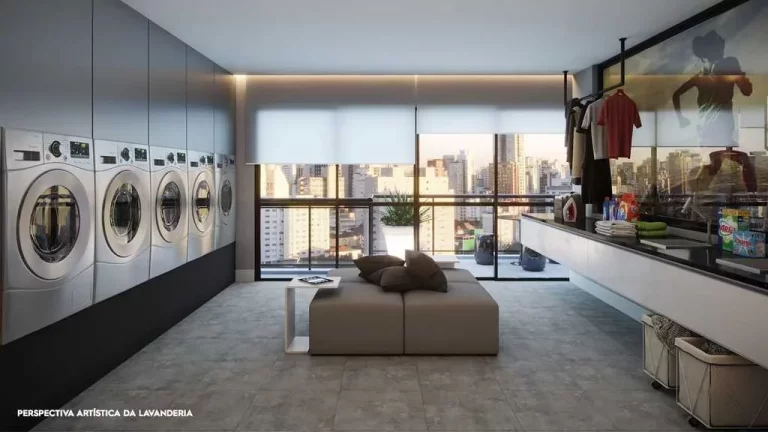Imagem Apartamento novo Em Moema à Venda Com 2 Dormitórios Sendo 1 Suíte e 1 Vaga