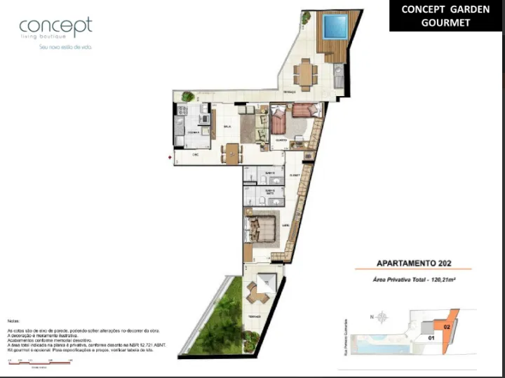 Imagem Concept Botafogo | Apto 2-3Q a partir de R$ 1.050.000