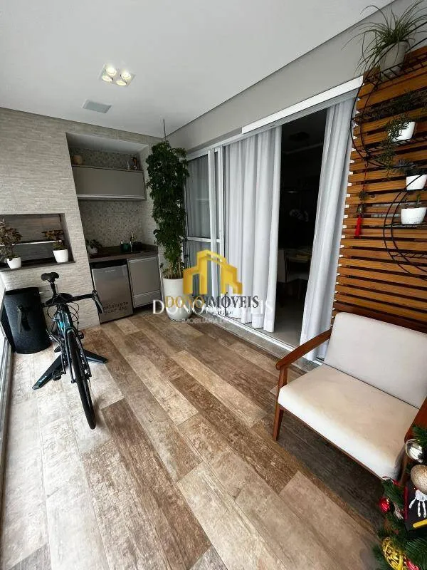 Imagem Apto venda 3 dorm vista piscina, 123m Cond Domo Life Centro SBC SP