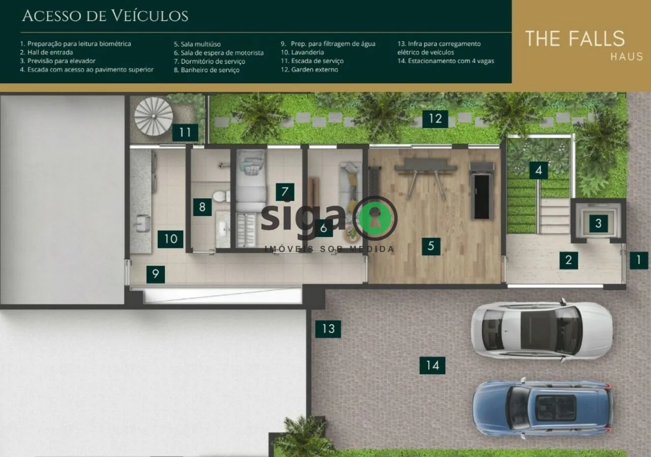 Imagem Casa em condomínio para venda no Jardim Guedala 04 suítes, São Paulo - SP