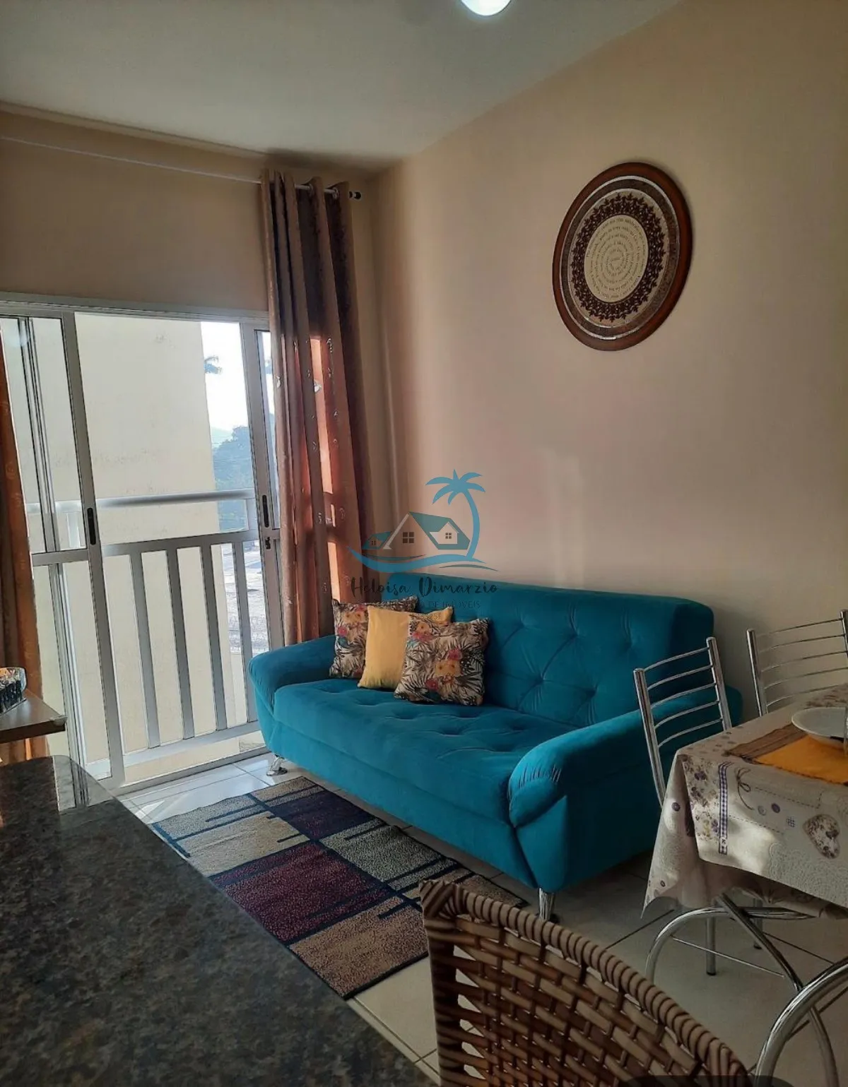 Imagem Apartamento mobiliado com 2 dormitórios a venda em Ubatuba.